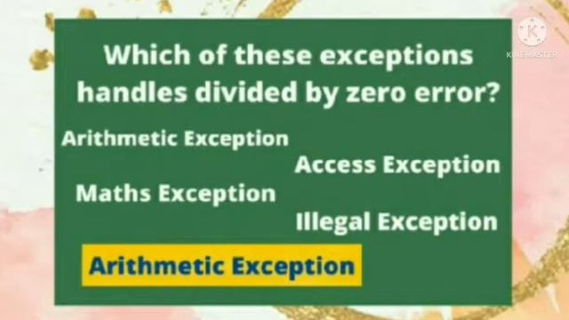 What is java? // Exception Handling смотреть онлайн