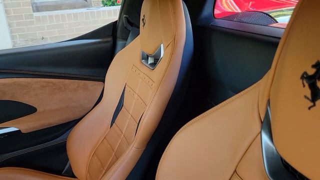Ferrari 296 GTB Rosso Corsa/Cuoio w/engine sound смотреть онлайн