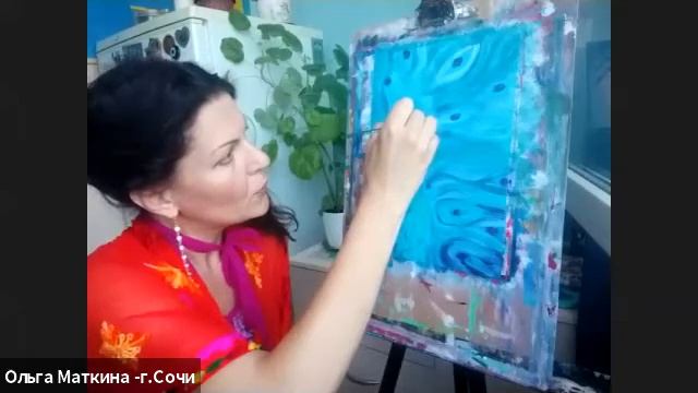 Рисование с нуля. Сияющий павлин. смотреть онлайн