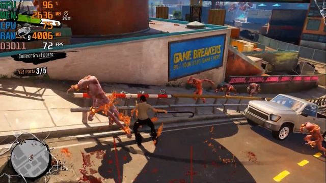 Sunset Overdrive GTX 1050ti - i5 7400 - 1080p - 60FPS || Benchmark || смотреть онлайн