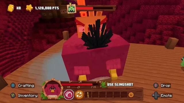 Angry birds Minecraft - team Terence vs king pig смотреть онлайн