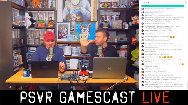 PSVR GAMESCAST LIVE | January 1, 2019