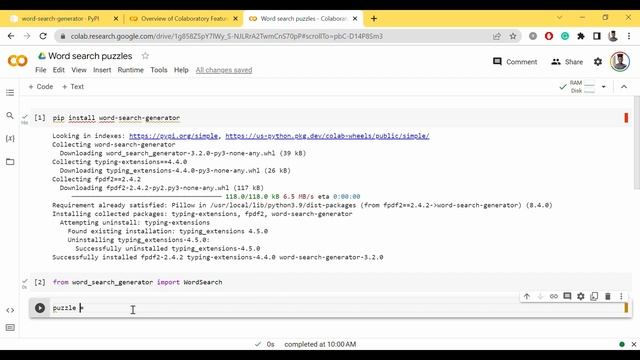 Creating Word Search Puzzle with Python смотреть онлайн