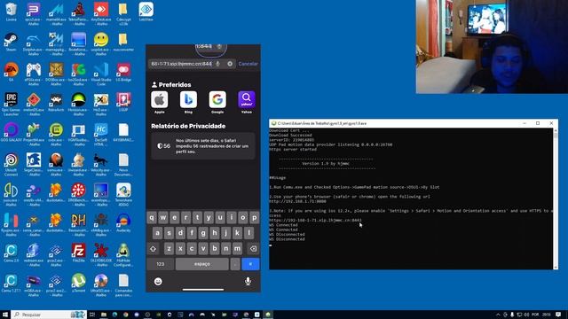 Como Usar Iphone - IOS Como Sensor de Movimento nos Emuladores CEMU, YUZU e RYUJINX смотреть онлайн