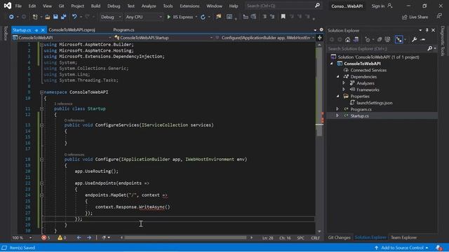 Setup the default route to access a resource | ASP.NET Core 5.0 Web API tutorial смотреть онлайн
