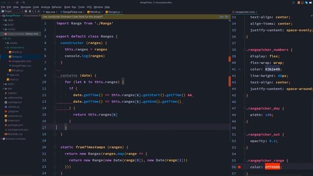 Tutoriel VueJS : Sélecteur de périodes смотреть онлайн