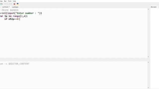 Prime number or not --PYTHON смотреть онлайн