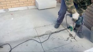 LIVE. Пропиливаю люк в плите перекрытия