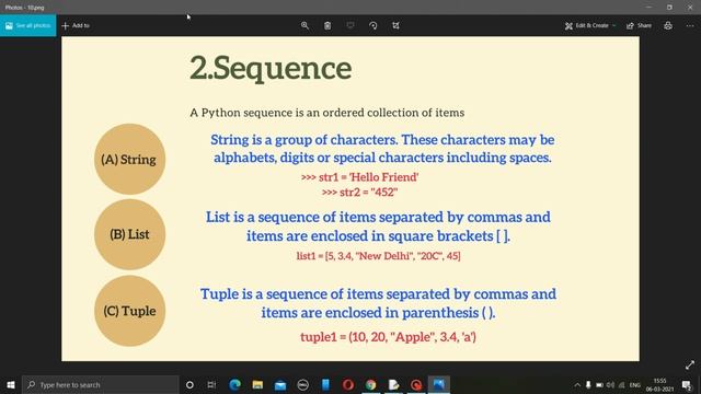 Python for Begineers || Part-3|| Datatypes in Python || Easy Tutorial in Hindi||Learn Python смотреть онлайн