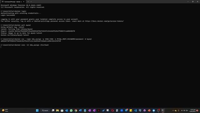 BDA-Assignment - Docker for windows (MySQL Server through docker) - Virtualization. смотреть онлайн