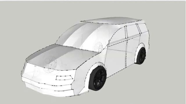3D Model of Simple Car Review смотреть онлайн