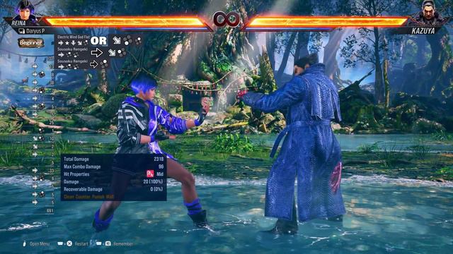 Tekken 8 Reina Combos - Tekken 8 Reina Combo Tutorial смотреть онлайн