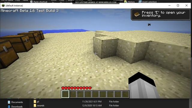 minecraft beta 1.6.6 test build 3 weirdest bug смотреть онлайн