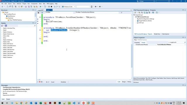 TMS FNC TreeView component (part 2): Virtual mode смотреть онлайн