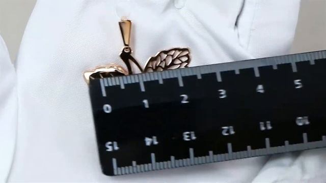 Золотая подвеска Золотые узоры 03-2281 смотреть онлайн