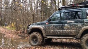 УАЗ ПАТРИОТ - Лесные проходимцы, легкий офф-роуд по кайфу)