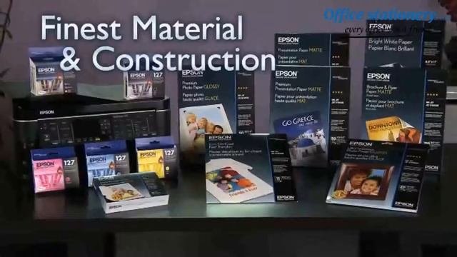 Epson Ultra Glossy Photo A4 Paper (Pack of 15) C13S041927 Now at OfficeStationery.co.uk смотреть онлайн