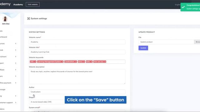 Academy LMS Course access permission смотреть онлайн