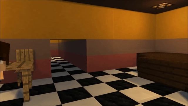 "FredBear's Family Dinner" - (Minecraft FNAF Animation) смотреть онлайн