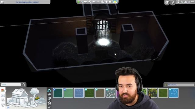 I built secret underground tunnels from The Sims 4 Werewolves смотреть онлайн