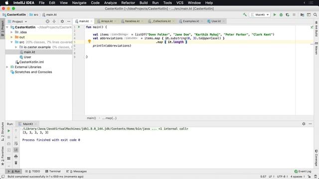 How to Use the map Operator on a Kotlin List смотреть онлайн