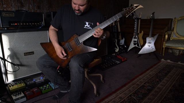 Ken Lawrence Instruments Explorer - Baritone 7 String Playthru смотреть онлайн