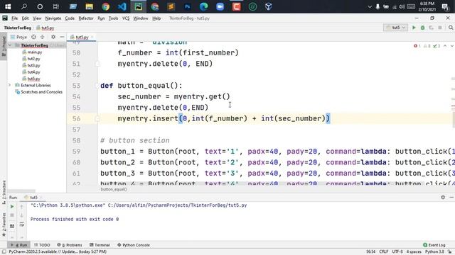 Create Calculator with tkinter finish | Bangla tutorials | GUI programming смотреть онлайн