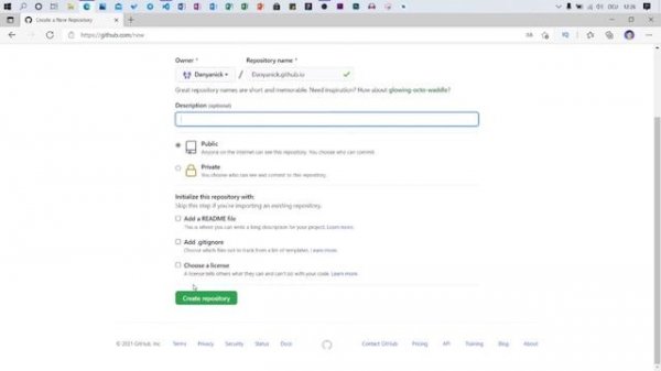 Загрузка сайта на GitHub Pages / Бесплатный хостинг и домен