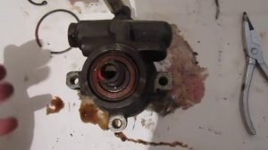 Разборка насоса гур Vw passat B3