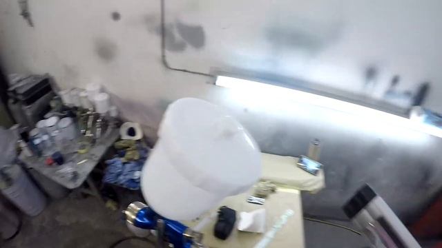 DeVilbiss GTI 110 REVIEW AND PAINT CLEAR COAT DEMO AND MIX FOR DIY PART 2 смотреть онлайн