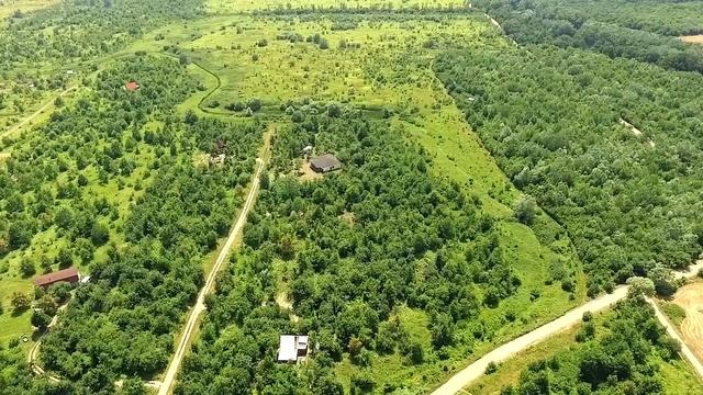 Поселение родовых поместий "Сказочный край" с воздуха смотреть онлайн