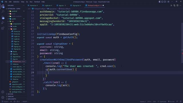 Firebase V9 Authentication + React with HOOKS in 10 MINUTES смотреть онлайн