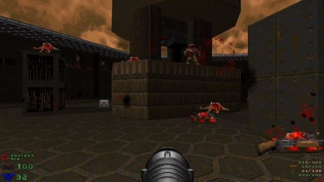 Doom 2: Urania - MAP09 Metal Mayhem - UVMAX No Commentary смотреть онлайн