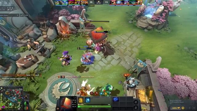 Как сломать Терзателя 7.33е #dota2 #newpatch #dota2gameplay #dota