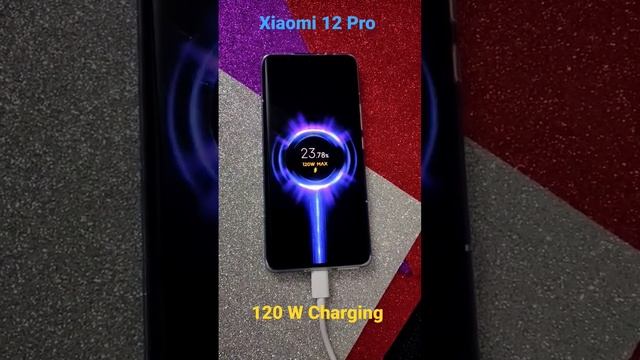Xiaomi 12 Pro Charging | 120 W смотреть онлайн