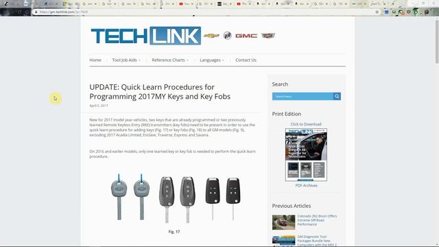 Programing Key Fobs on a 2017 Silverado using The Launch X431 V смотреть онлайн