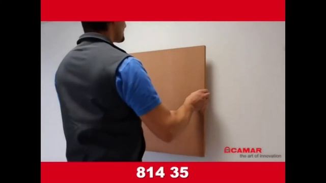 CAMAR - zawieszka 814.35 do paneli i luster jak działa, montaż смотреть онлайн