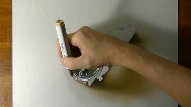 3D Drawing of a watch ⌚ AVI-8 смотреть онлайн