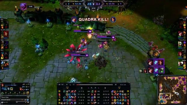 League of Legends [Miss Fortune] PENTAKILL! смотреть онлайн