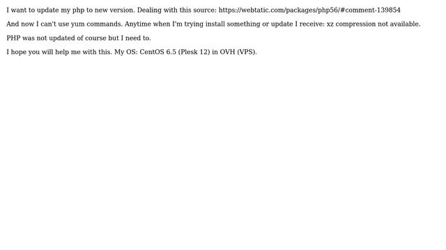 DevOps & SysAdmins: xz compression not available - yum error on centos смотреть онлайн