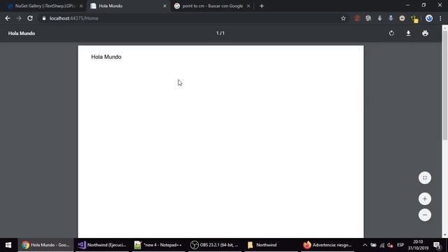 03 - Tamaño de Página, Márgenes y Orientación [iTextSharp PDF .NetCore MVC] смотреть онлайн
