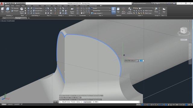 AutoCAD 3D, how to drawing cable lug, 50mm2 смотреть онлайн