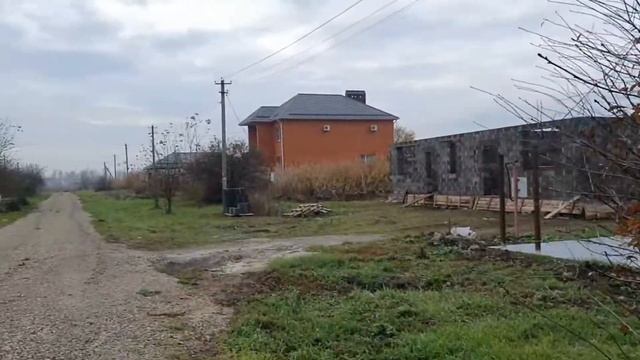 Дом из арболитового блока. Краснодар, хутор Копанской. смотреть онлайн
