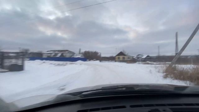 Обзор посёлка, дорога от участка, берег Волги смотреть онлайн