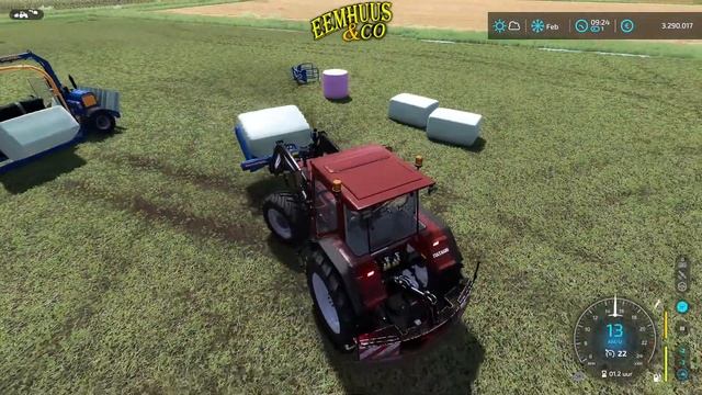 ? Farming Simulator 22 | GÖWEIL DLC | GIVEAWAY | Eemhuus en Ko Sjotten!? смотреть онлайн