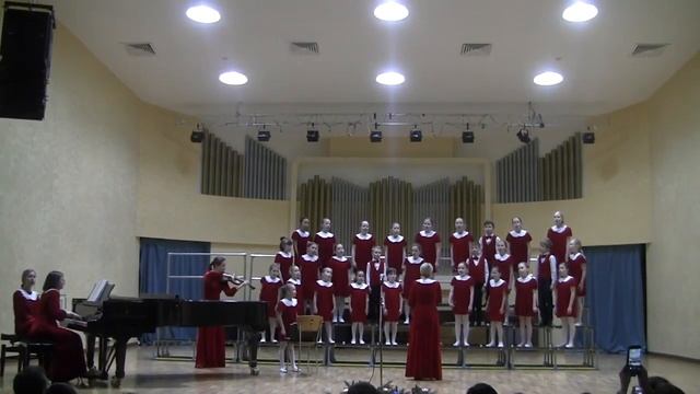 Рождественская песня - хор Улыбка , ГБОУ 827, руководитель Азеева И А смотреть онлайн