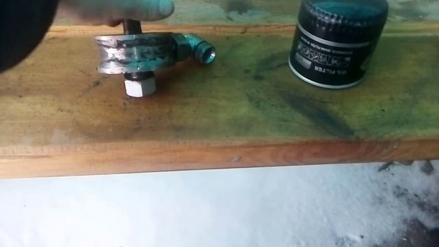 крепление для масляного фильтра на обратку смотреть онлайн