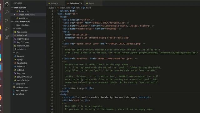Hello World in React js in Hindi (Easy 2020) смотреть онлайн
