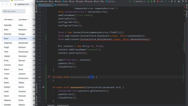 Java tutorial: Communicating between UI components in Vaadin (part 10) смотреть онлайн