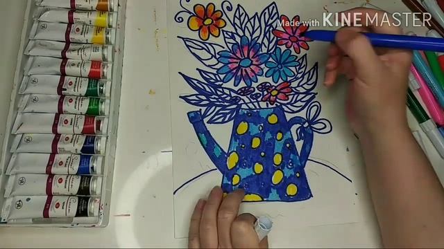 Цветы в лейке смотреть онлайн